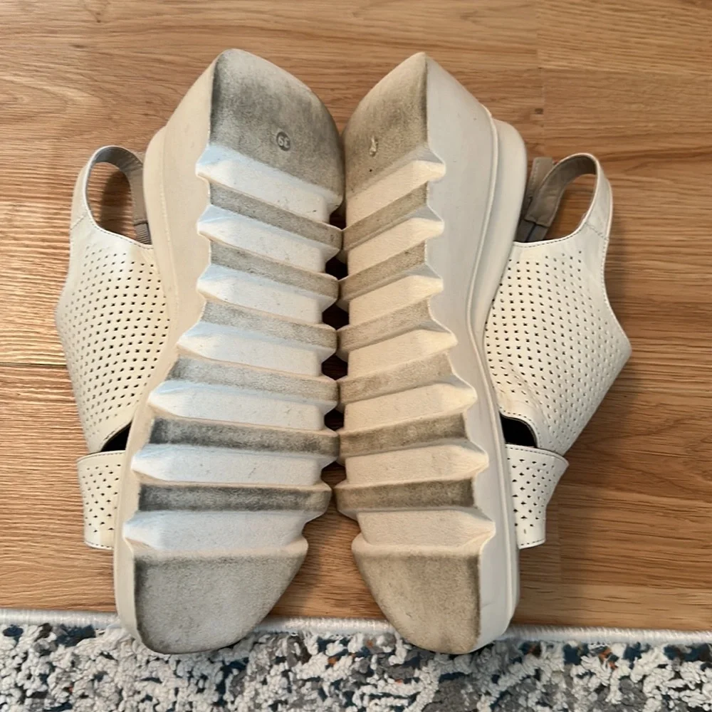 N/A wedged sandals
